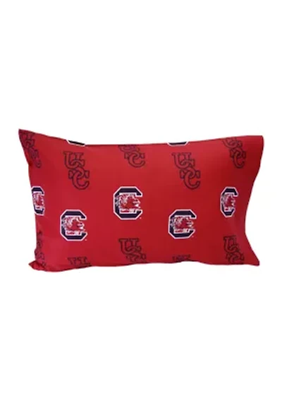 NCAA South Carolina Gamecocks King Pillowcase