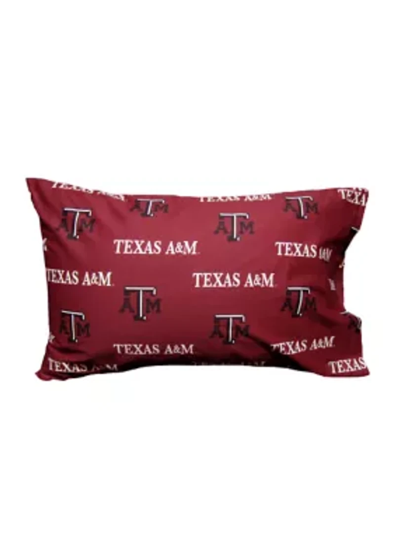 NCAA Texas A&M Aggies King Pillowcase