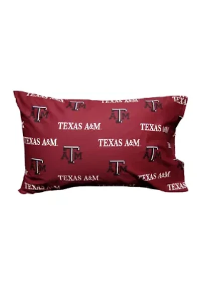 NCAA Texas A&M Aggies King Pillowcase
