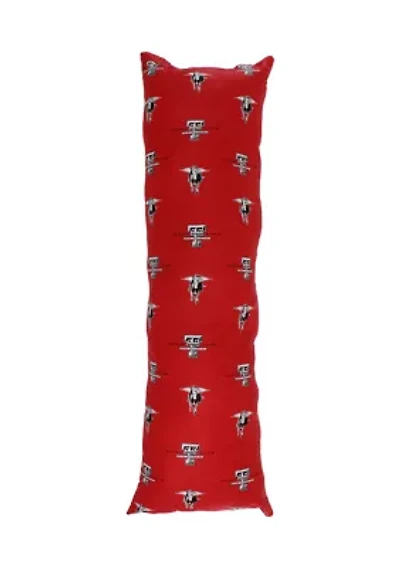 NCAA Texas Tech Red Raiders Printed Body Pillow