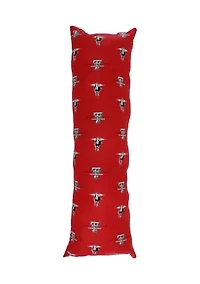 NCAA Texas Tech Red Raiders Printed Body Pillow