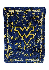 NCAA West Virginia Mountaineers Huge Raschel Throw Blanket
