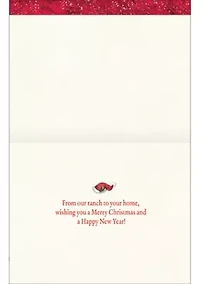 Holiday Highland Cow Boxed Christmas Card Set