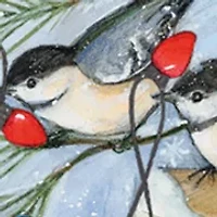 Stringing Holiday Joy Boxed Christmas Card Set