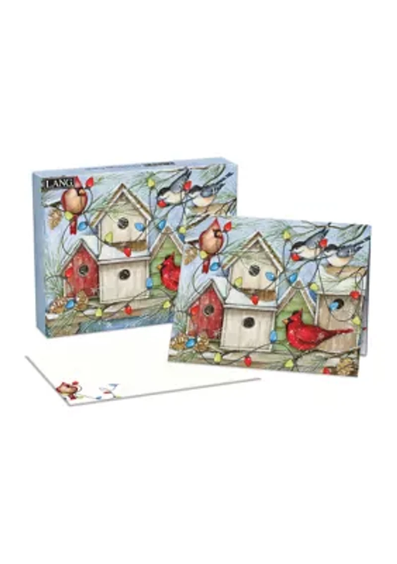 Stringing Holiday Joy Boxed Christmas Card Set