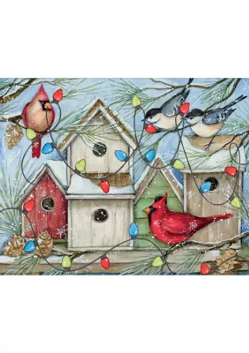 Stringing Holiday Joy Boxed Christmas Card Set