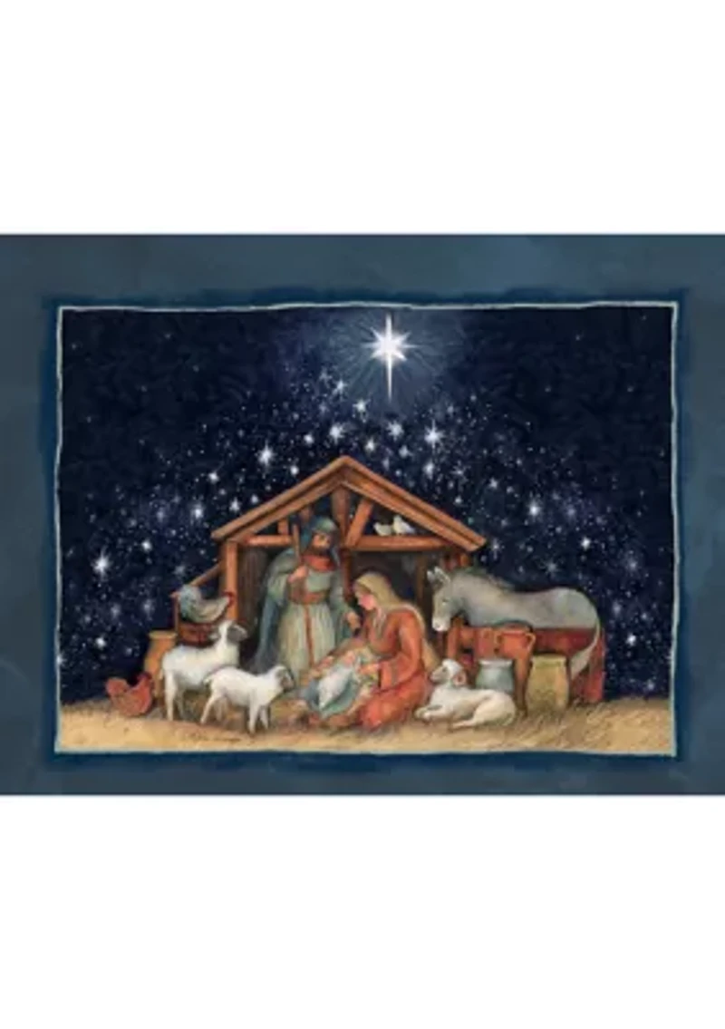 Nativity Assorted Boxed Christmas Card Set