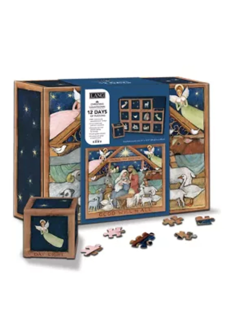 Christmas Countdown Nativity 500 Piece Puzzle