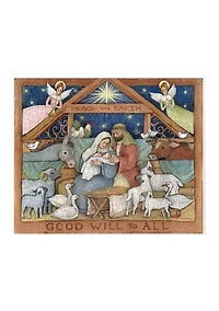 Christmas Countdown Nativity 500 Piece Puzzle 
