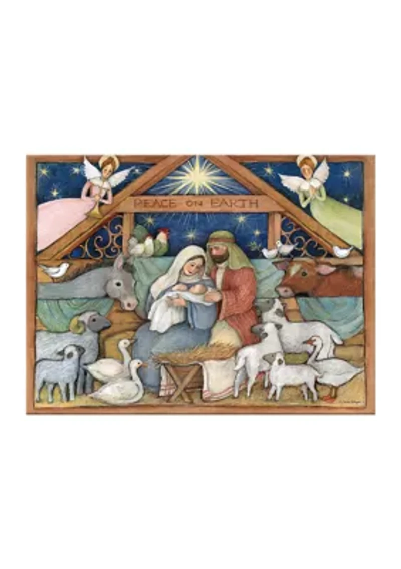 Christmas Countdown Nativity 500 Piece Puzzle
