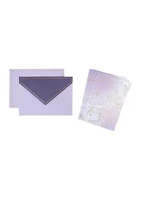 Folding Box Card Set, Purple