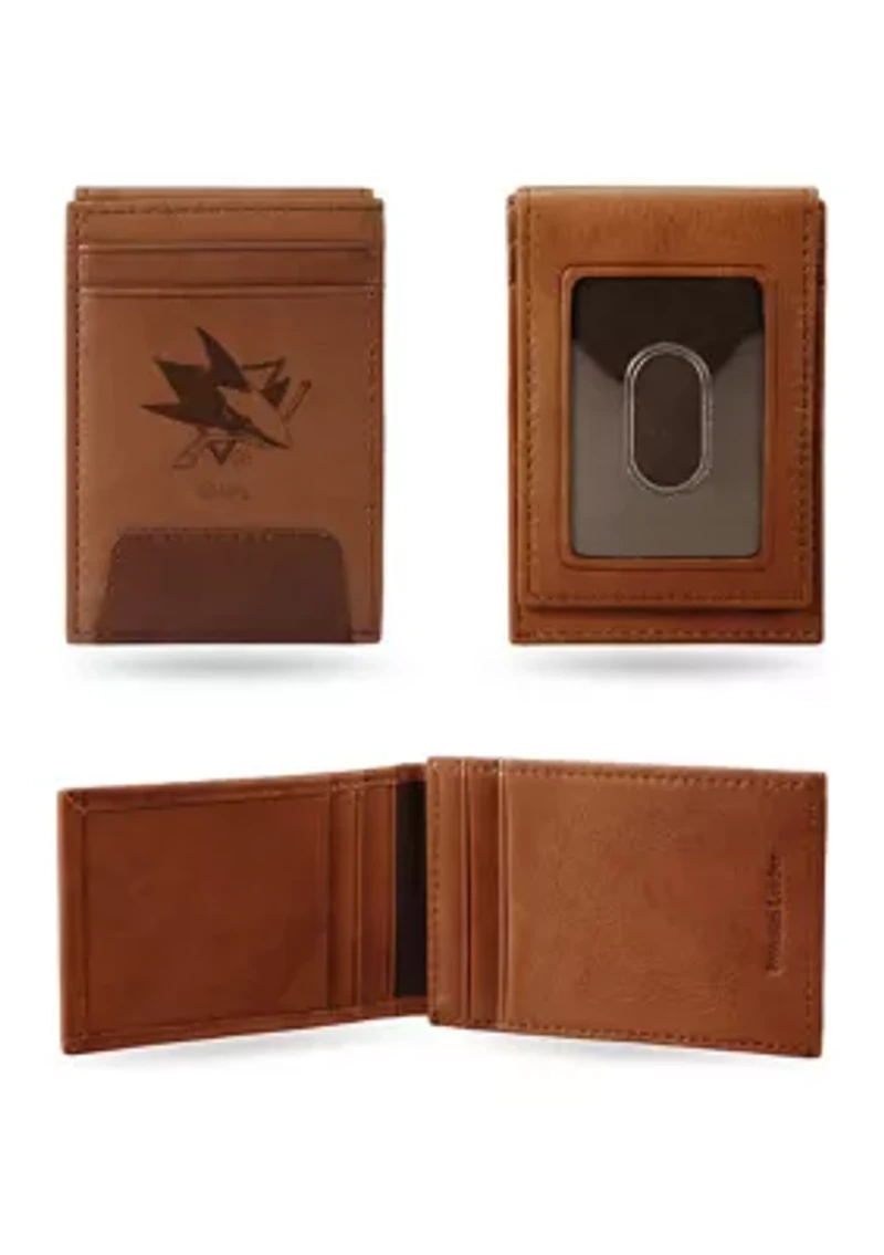 NHL San Jose Sharks Premium Leather Wallet