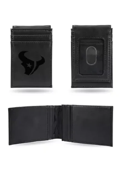 NFL Houston Texans Laser Engraved Wallet