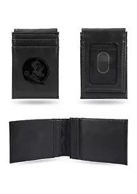 NCAA Florida State Seminoles Laser Engraved Wallet