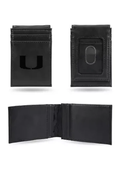 NCAA Miami Hurricanes Laser Engraved Wallet