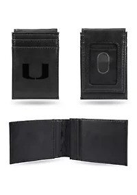 NCAA Miami Hurricanes Laser Engraved Wallet
