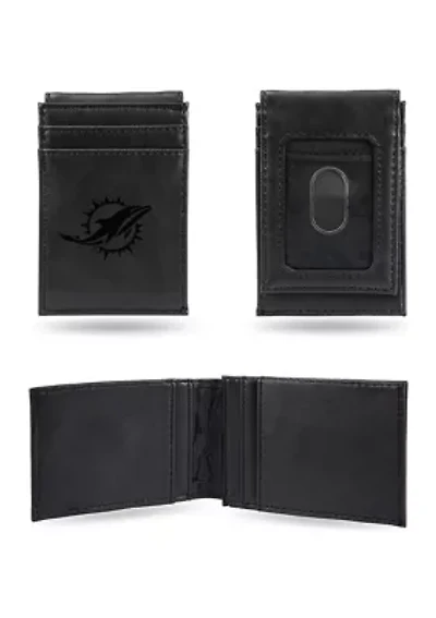 NFL Miami Dolphins Laser Engraved Wallet