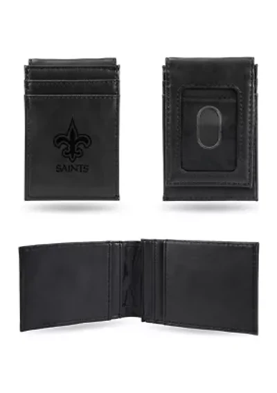 NFL New Orleans Saints Laser Engraved Wallet