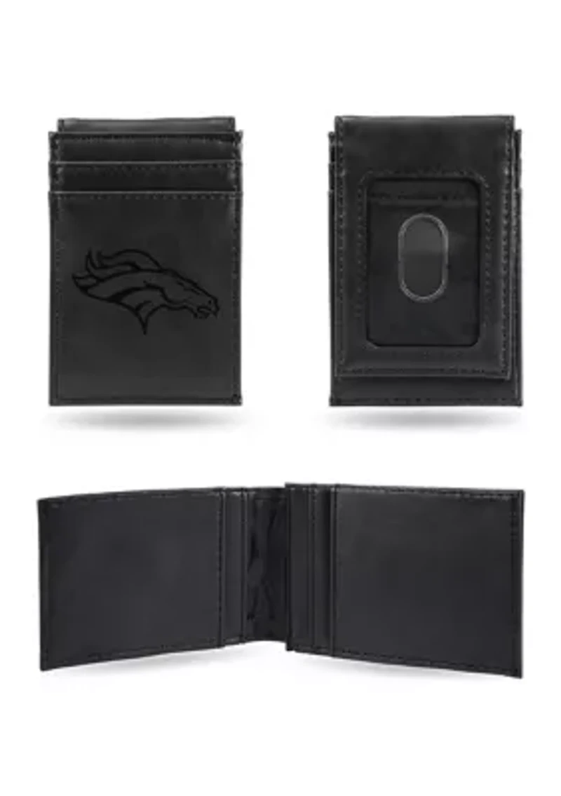 NFL   Denver Broncos Laser Engraved Wallet