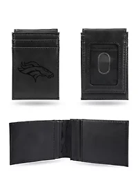 NFL   Denver Broncos Laser Engraved Wallet