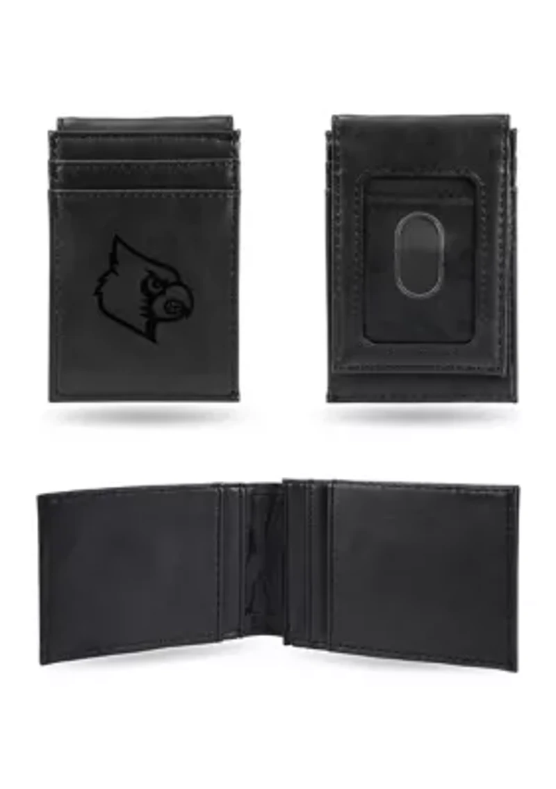 NCAA Louisville Cardinals Laser Engraved Wallet