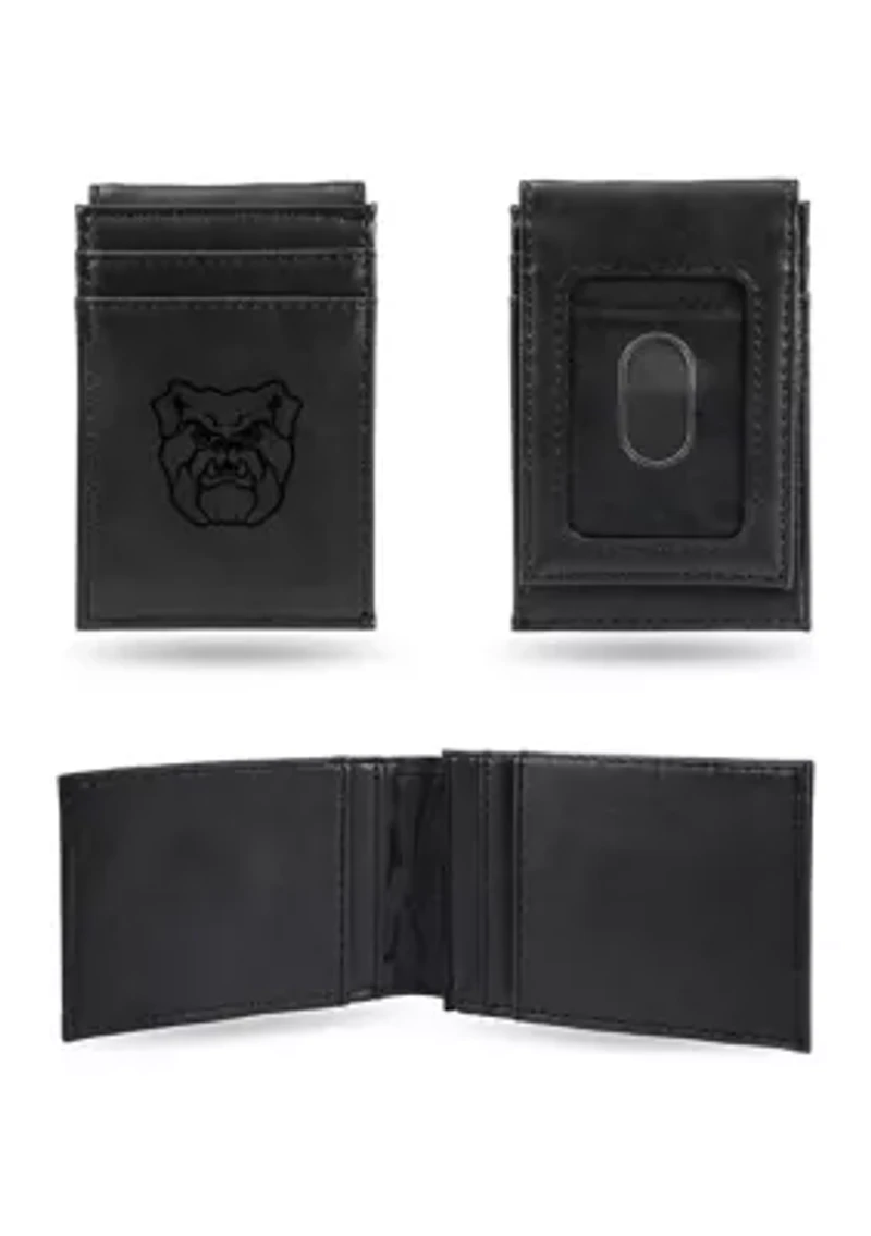 NCAA Butler University Bulldogs Laser Engraved Wallet