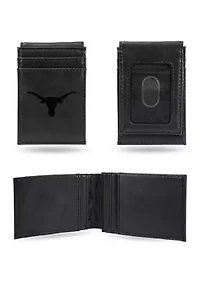 NCAA Texas Longhorns Laser Engraved Wallet