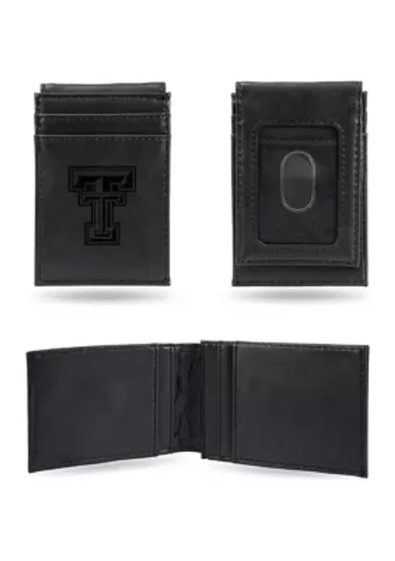 NCAA Texas Tech Red Raiders Laser Engraved Wallet