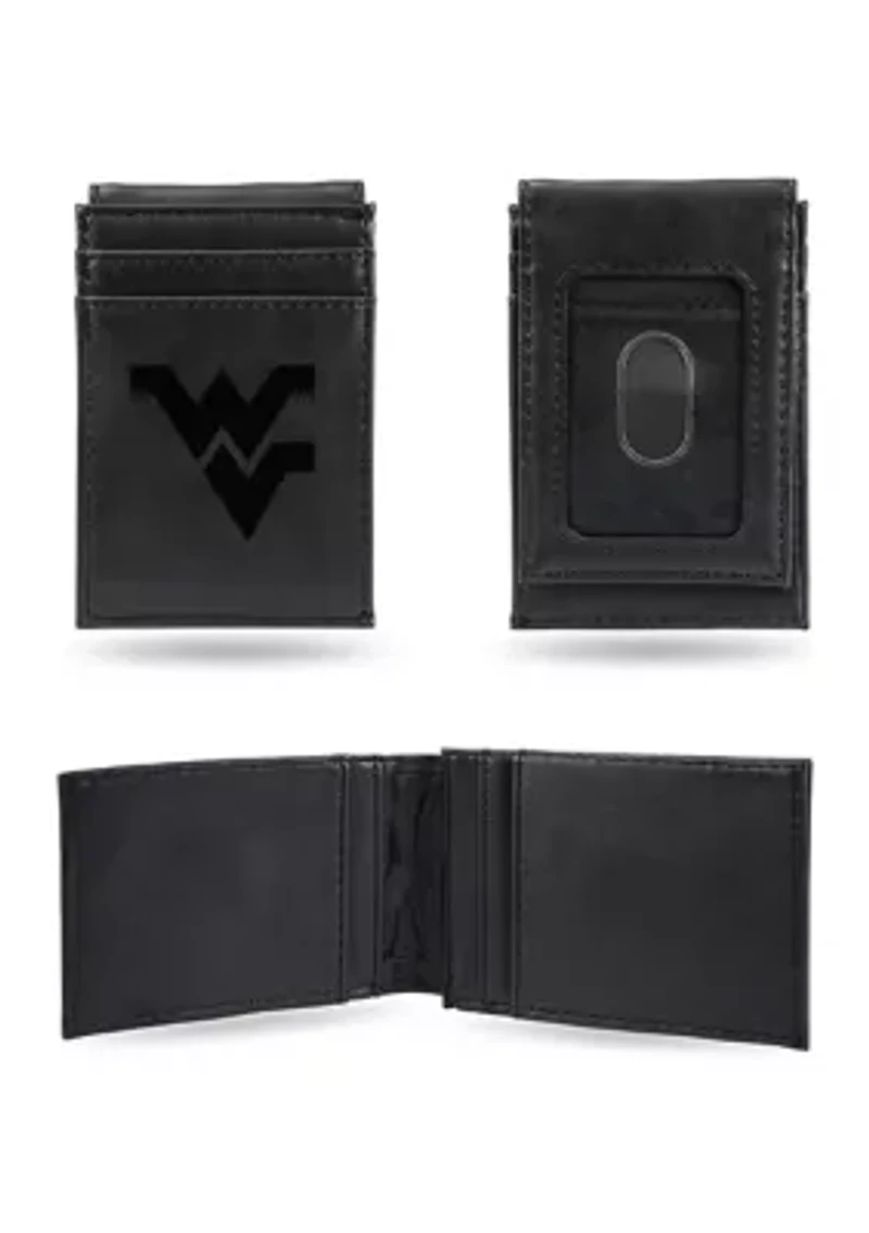 NCAA West Virginia Mountaineers Laser Engraved Wallet