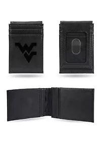 NCAA West Virginia Mountaineers Laser Engraved Wallet
