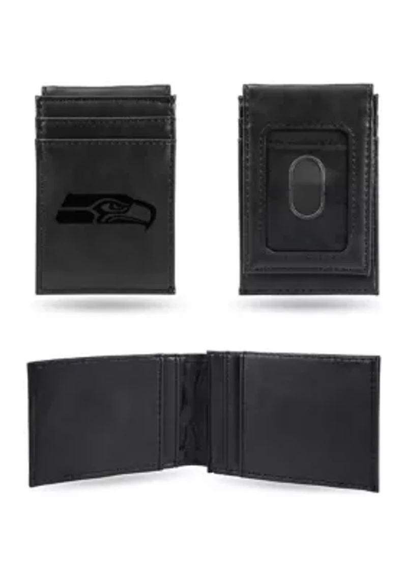 NFL Seattle Seahawks Laser Engraved Wallet
