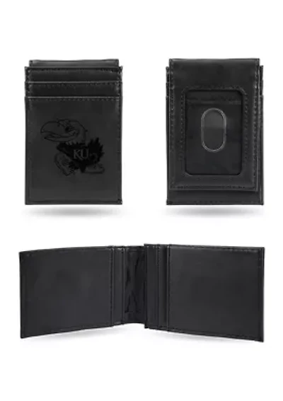 NCAA Kansas Jayhawks Laser Engraved Wallet