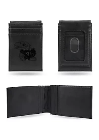 NCAA Kansas Jayhawks Laser Engraved Wallet