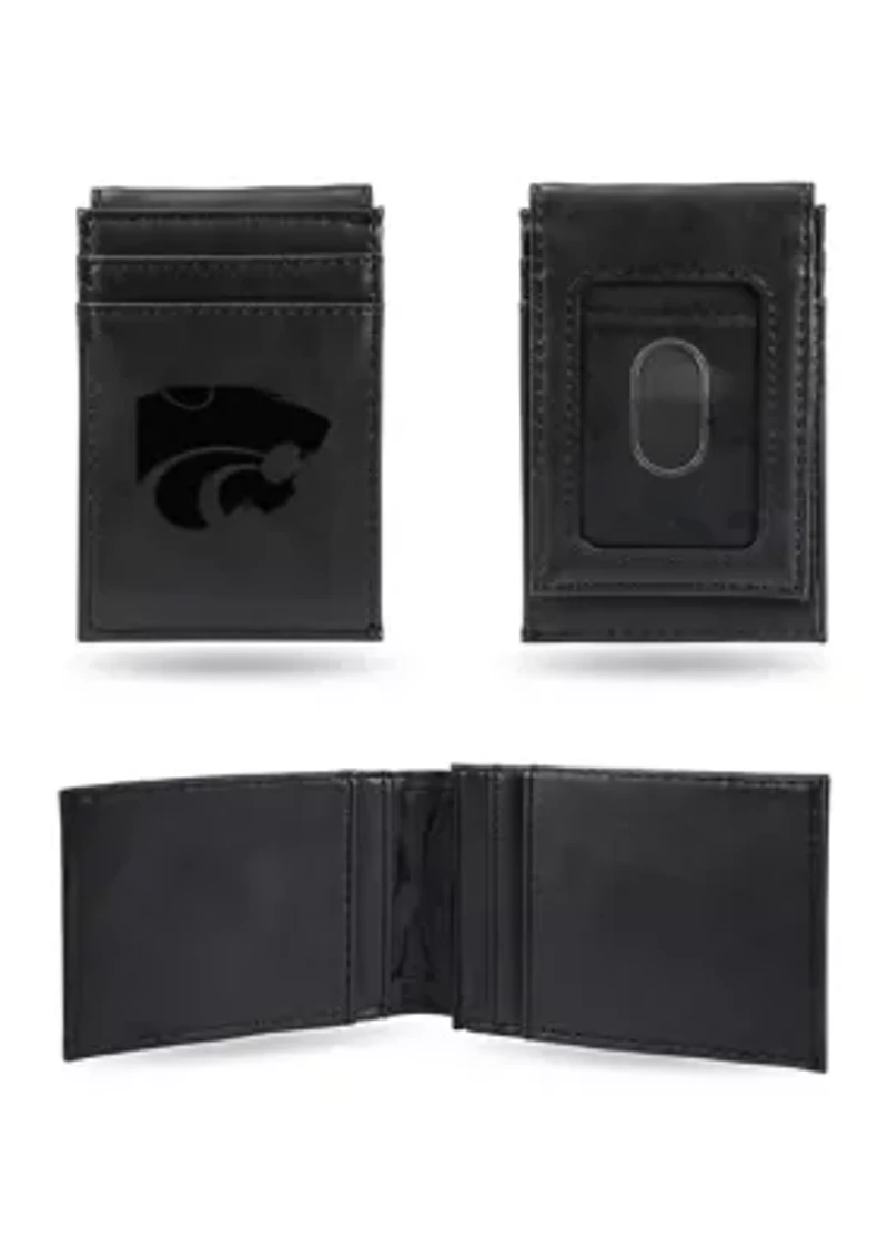 NCAA Kansas State Wildcats Laser Engraved Wallet
