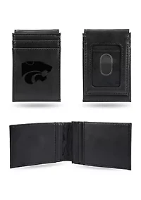 NCAA Kansas State Wildcats Laser Engraved Wallet