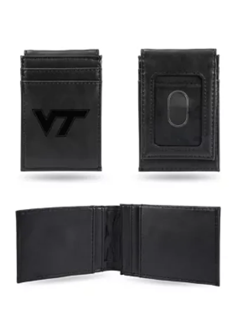NCAA Virginia Tech Hokies Laser Engraved Wallet