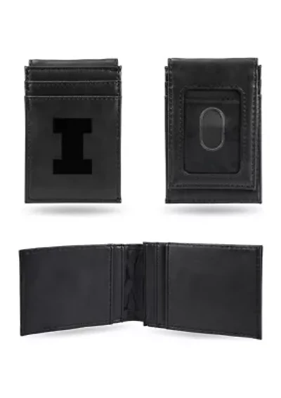 NCAA Illinois Fighting Illini Laser Engraved Wallet