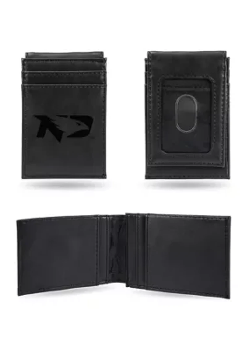 NCAA North Dakota Bisons Laser Engraved Wallet