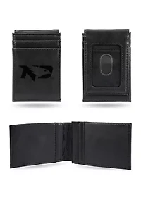 NCAA North Dakota Bisons Laser Engraved Wallet