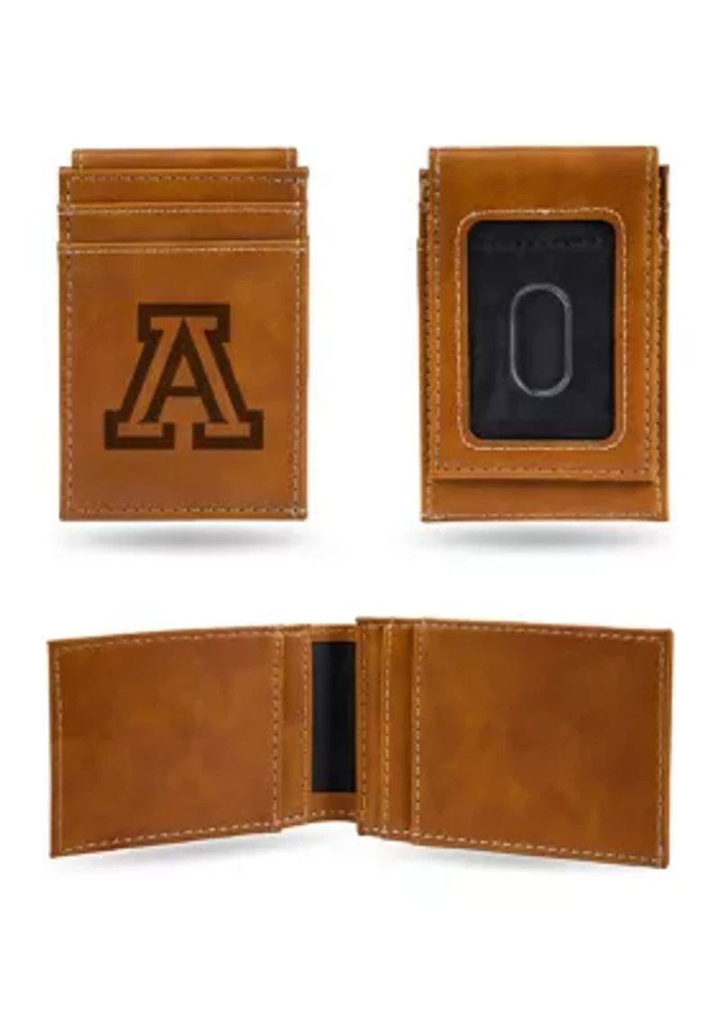 NCAA Arizona Wildcats Laser Engraved Wallet