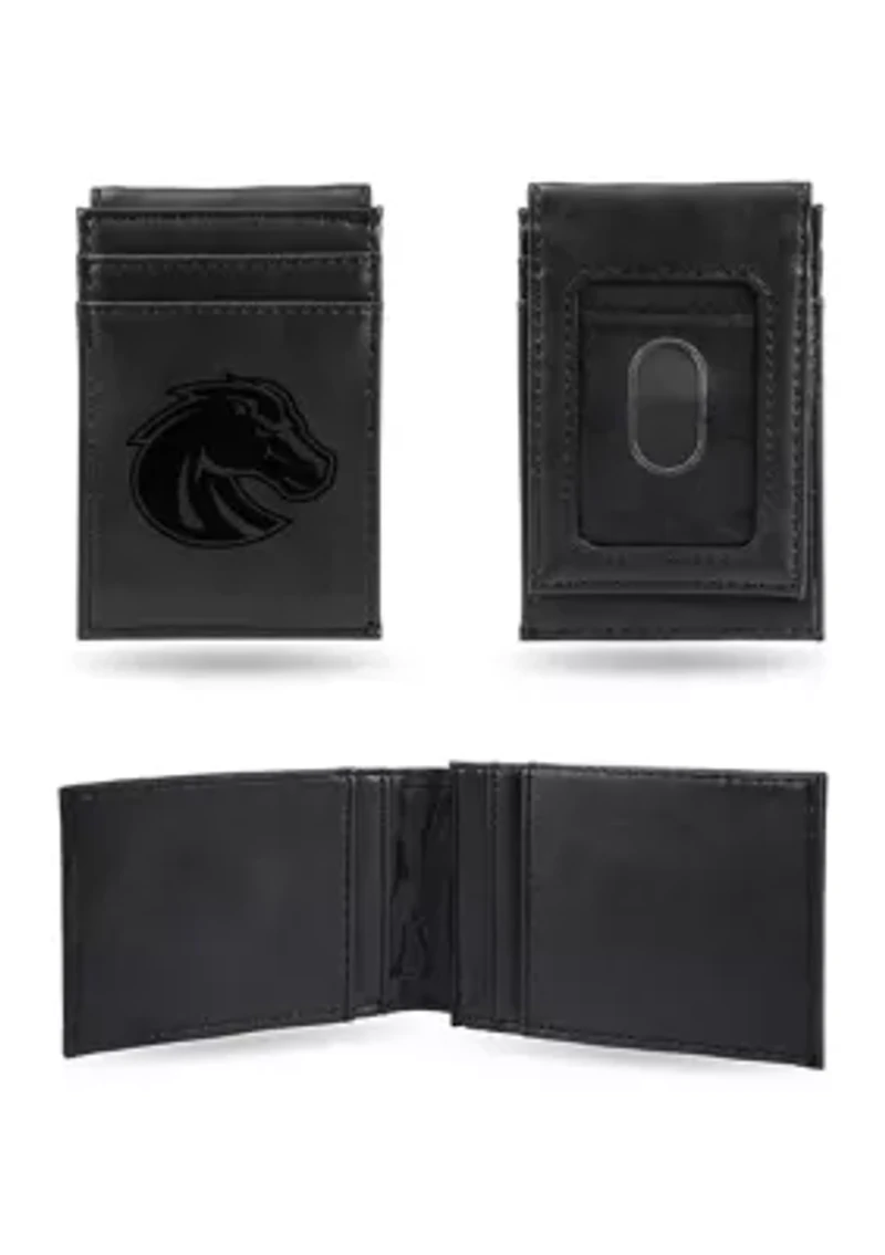 NCAA Boise State Broncos Laser Engraved Wallet