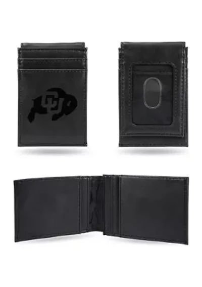 NCAA Colorado Buffaloes Laser Engraved Wallet
