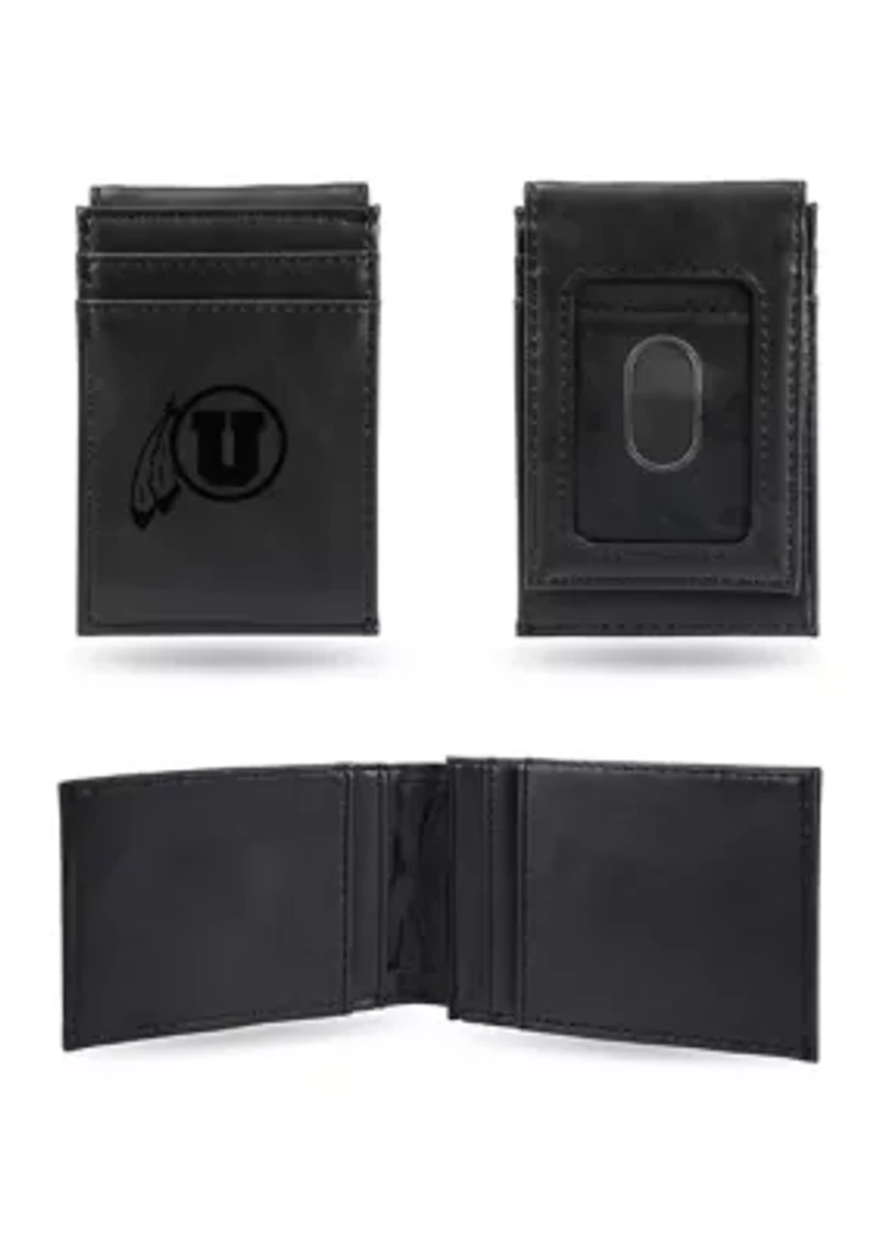 NCAA Utah Utes Laser Engraved Wallet