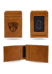 NBA Brooklyn Nets Laser Engraved Wallet