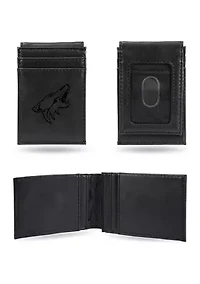 NHL Arizona Coyotes Laser Engraved Wallet