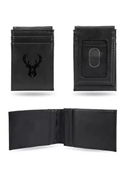 NBA Milwaukee Bucks Laser Engraved Wallet