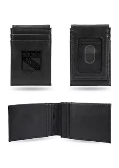NHL New York Rangers Laser Engraved Wallet