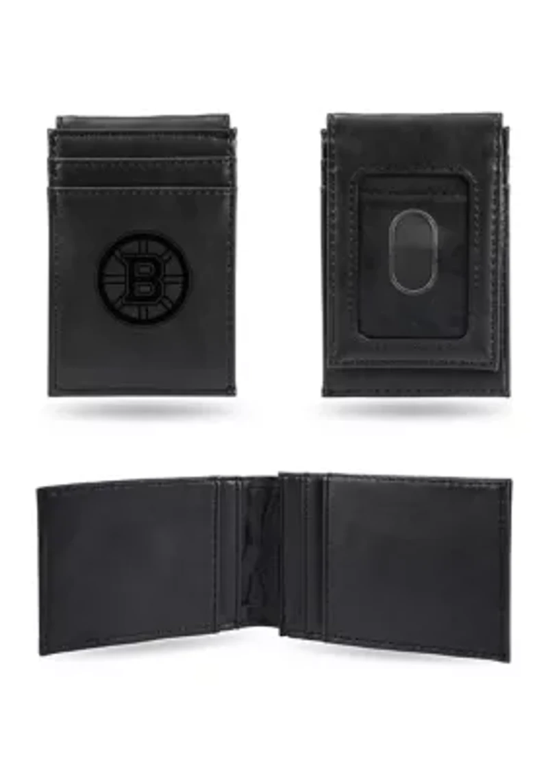 NHL Boston Bruins Laser Engraved Wallet