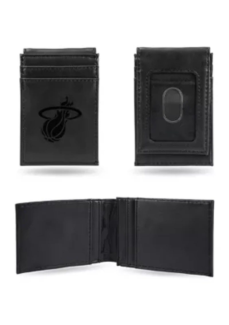 NBA Miami Heat Laser Engraved Wallet