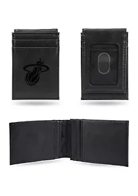 NBA Miami Heat Laser Engraved Wallet